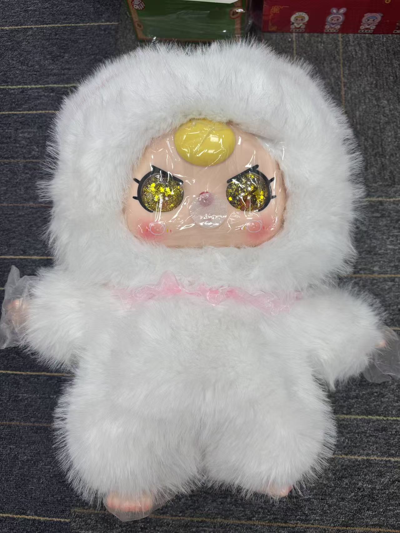 ‘’A - Baby Three Ai 800% Artificial Intelligence plush style