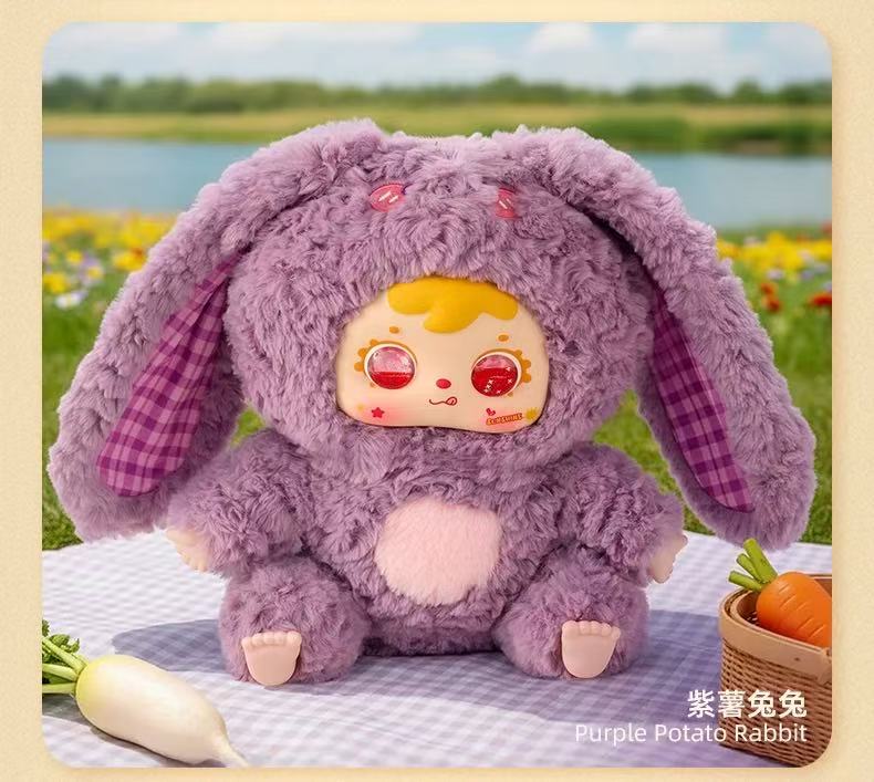 " 2 - Samuel Hair Rabbit Family 500%