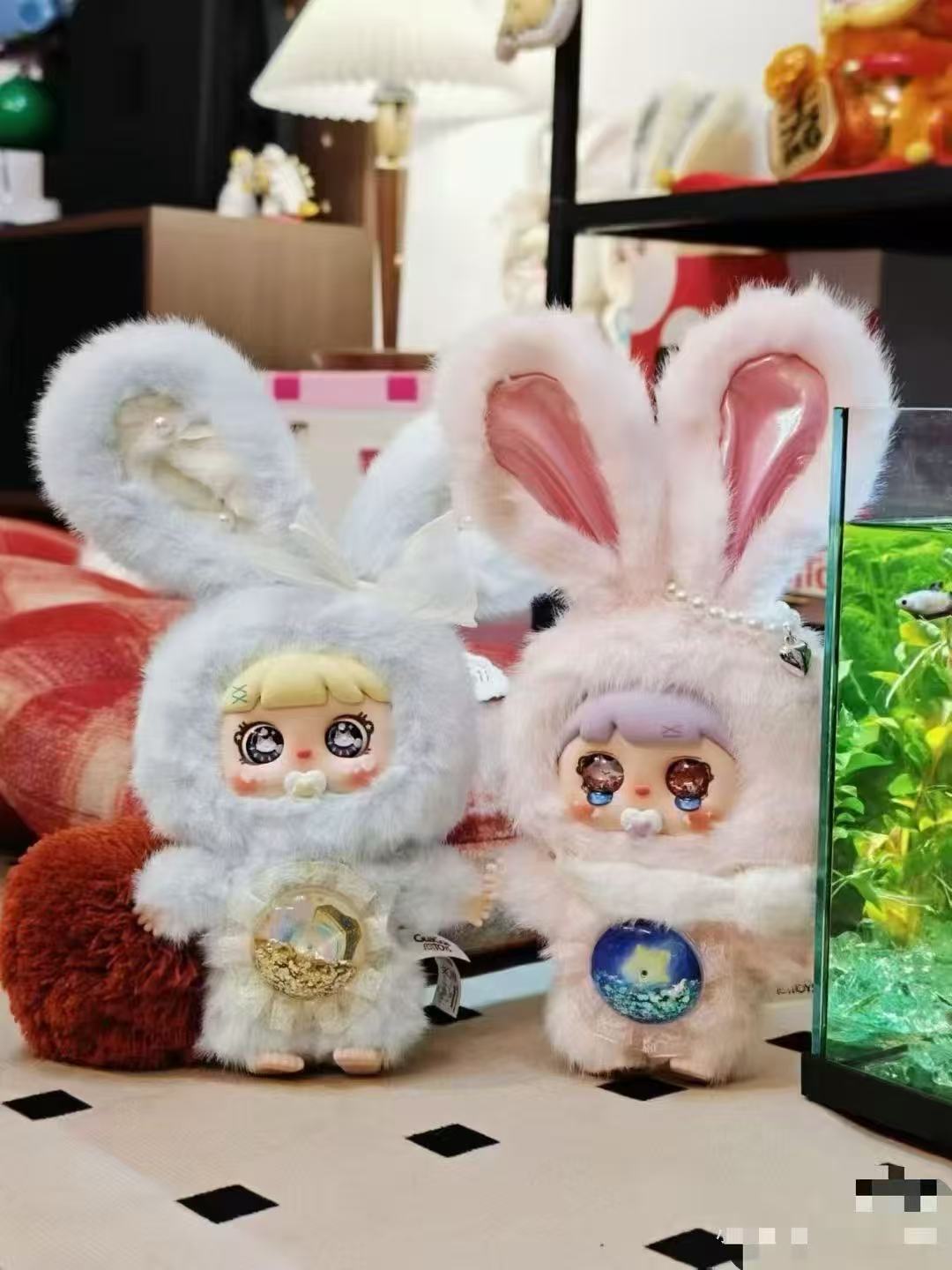" 2 Mocici Sugar Heart Bunny Magic Secret Realm