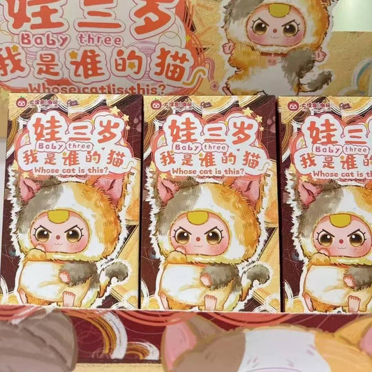 "A - Baby Three Whose Cat Is This Plush Seres