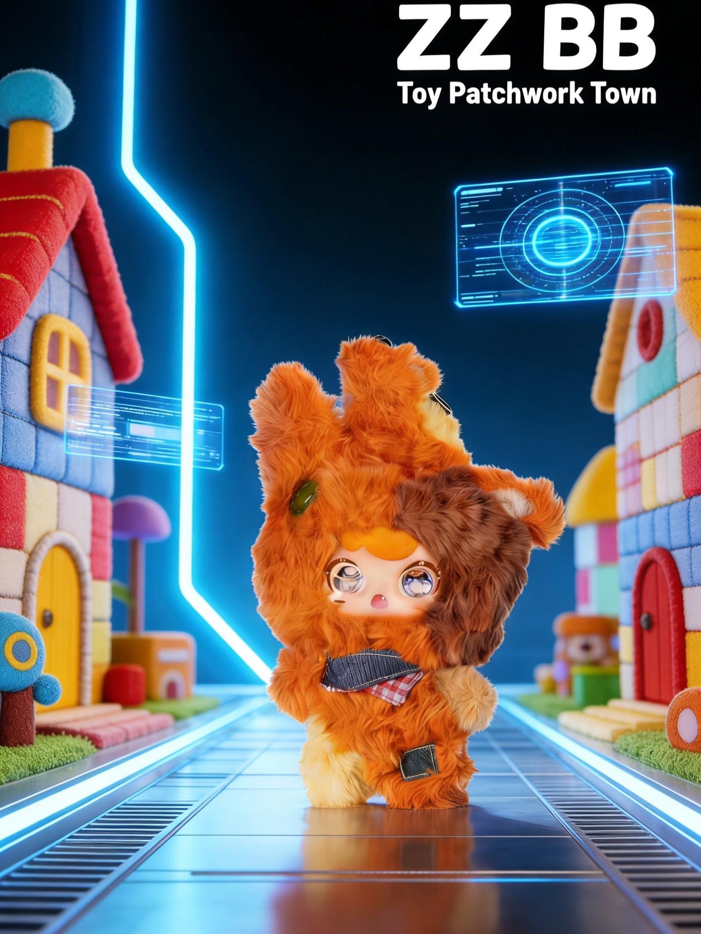 " 0 - ZAZA BB TOY Patch Town Vinyl