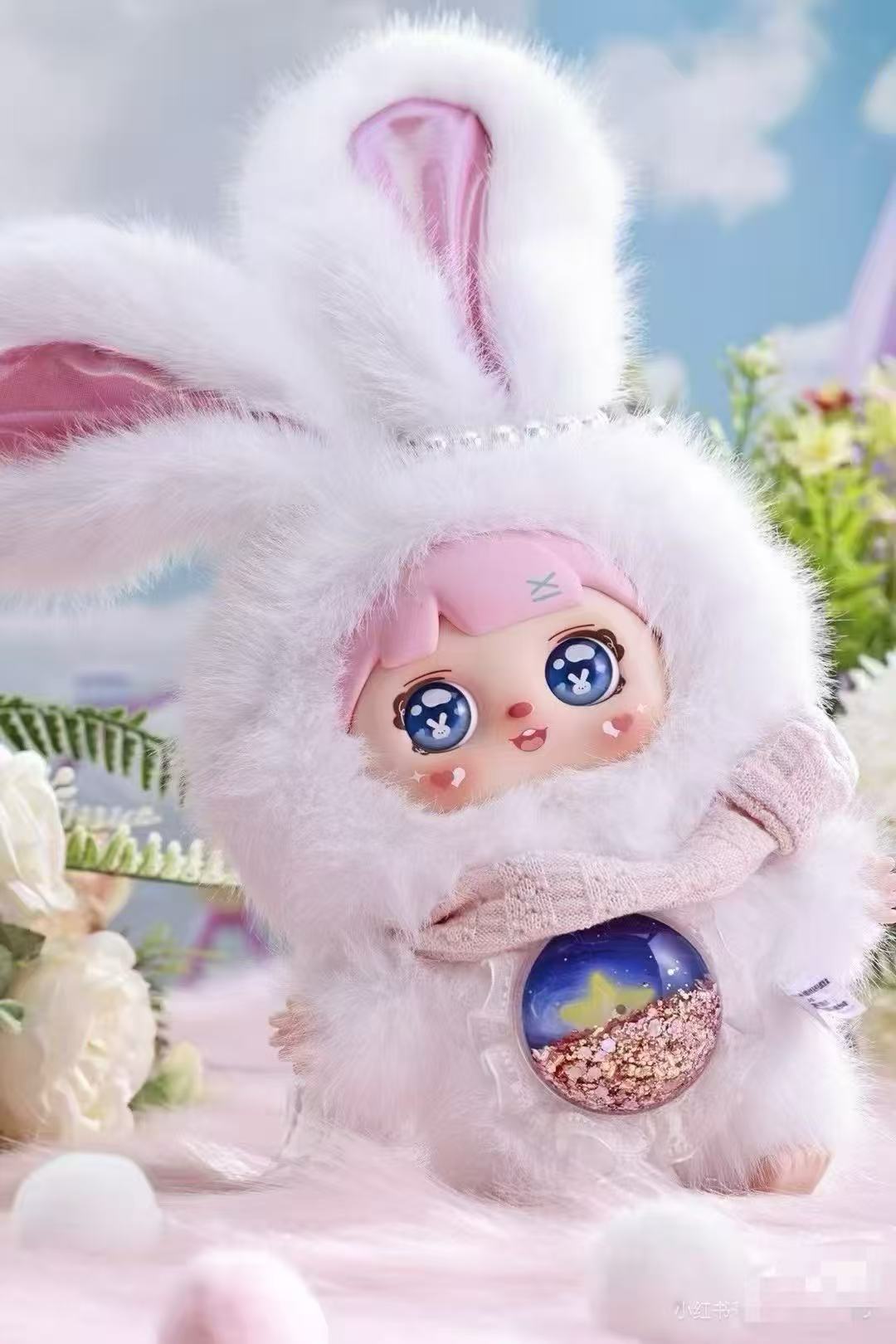 " 2 Mocici Sugar Heart Bunny Magic Secret Realm