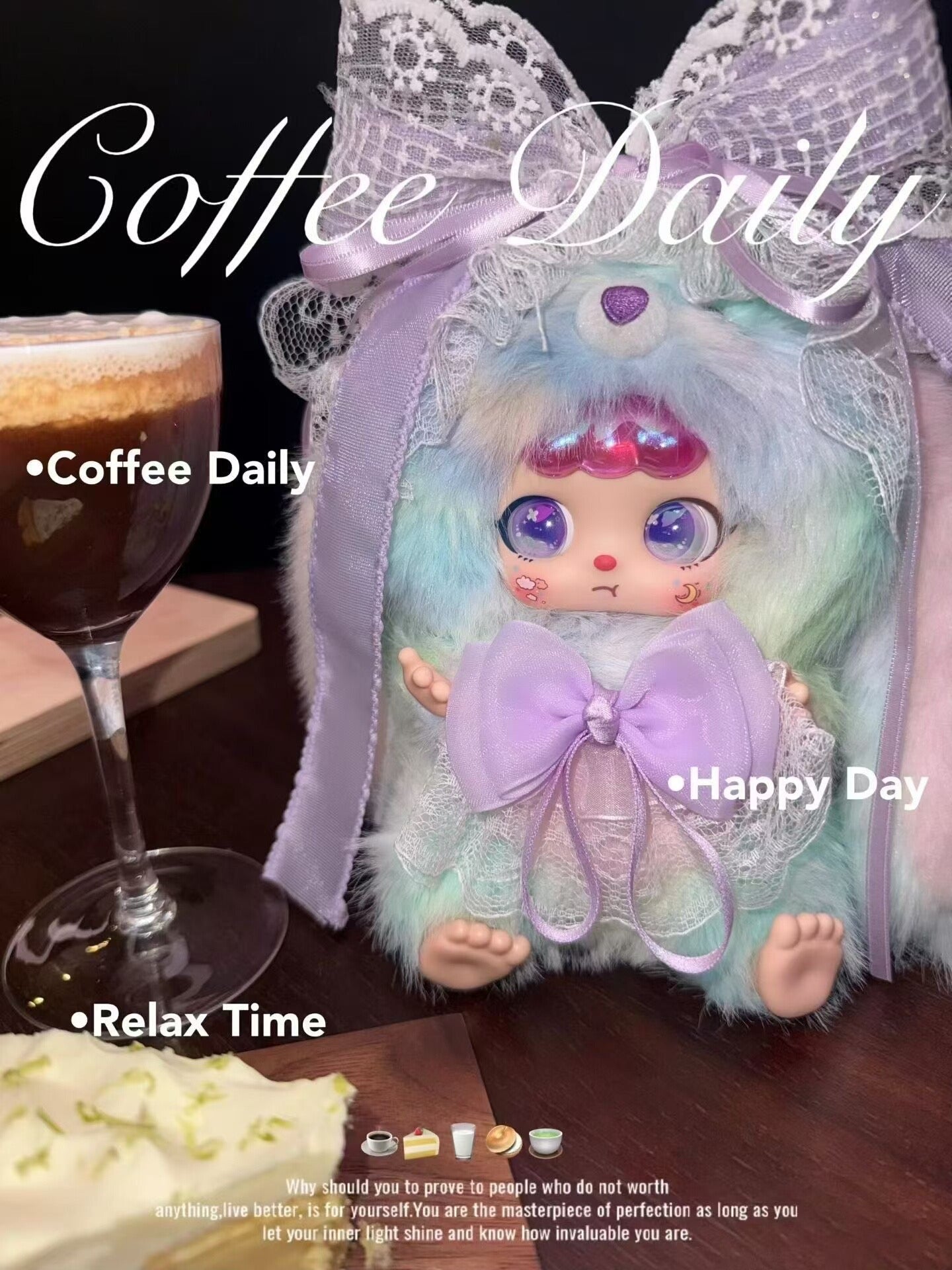 " 1 - a KEBIDOU-Tiny nai fu Bunny Babe Blind Box