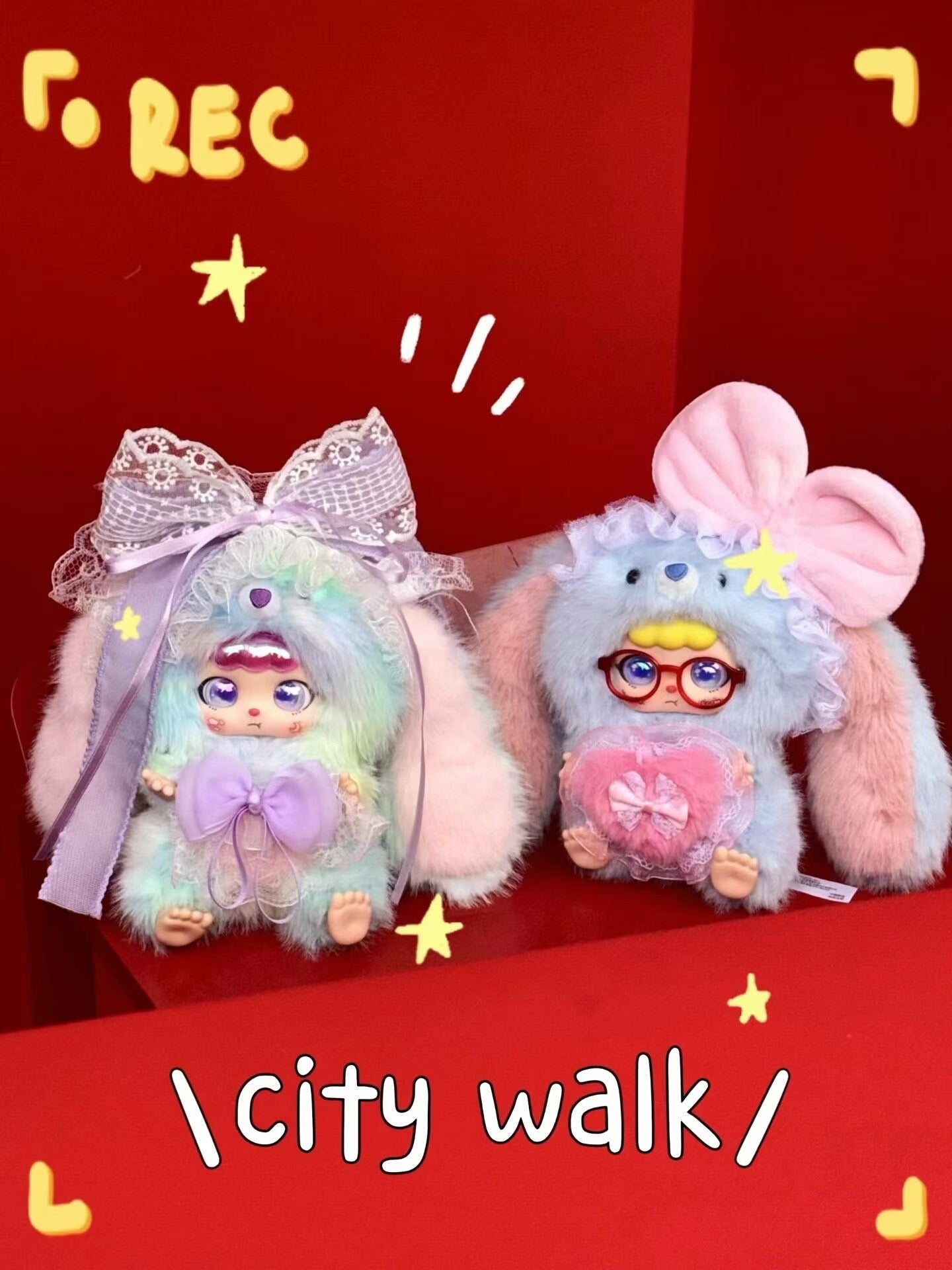 " 1 - a KEBIDOU-Tiny nai fu Bunny Babe Blind Box