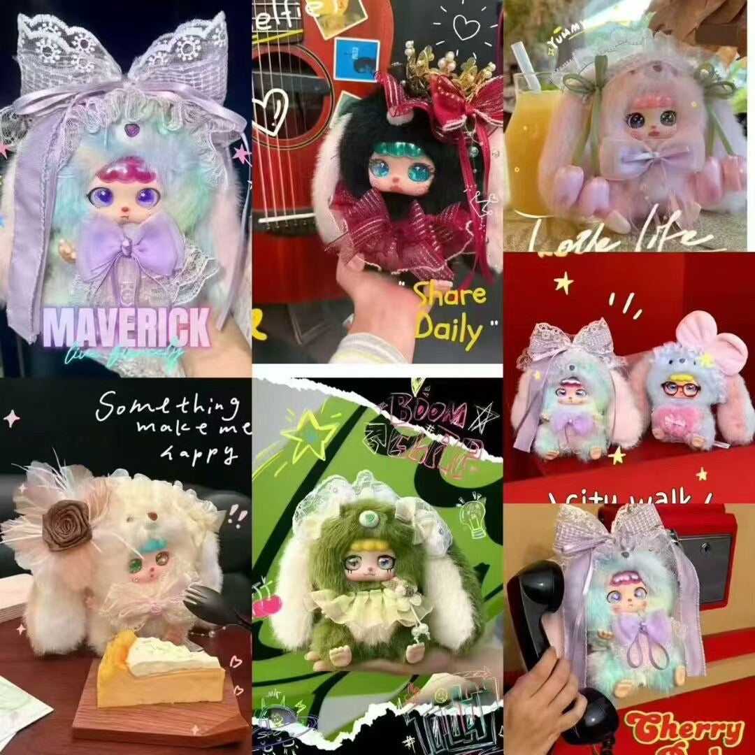 " 1 - a KEBIDOU-Tiny nai fu Bunny Babe Blind Box