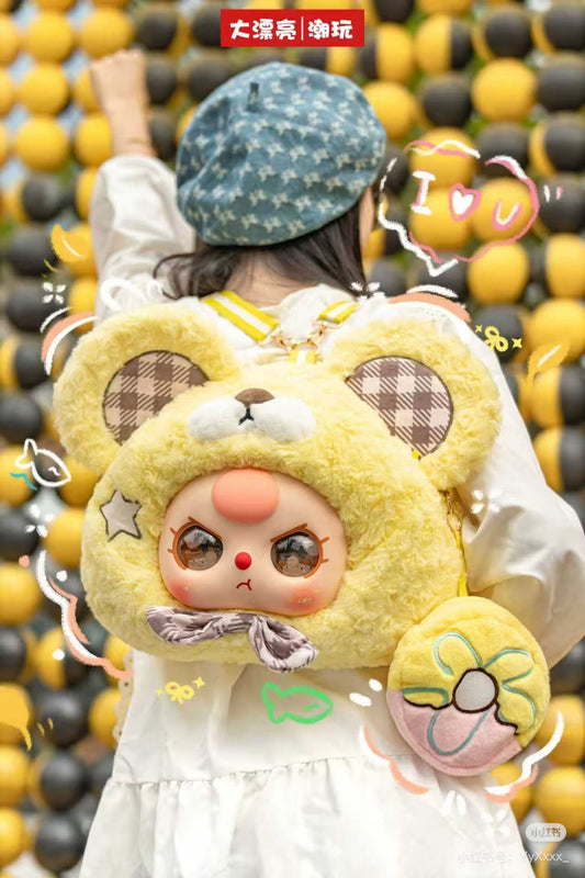 " 1 - a Baby Three Big Head Bag Hang Tag