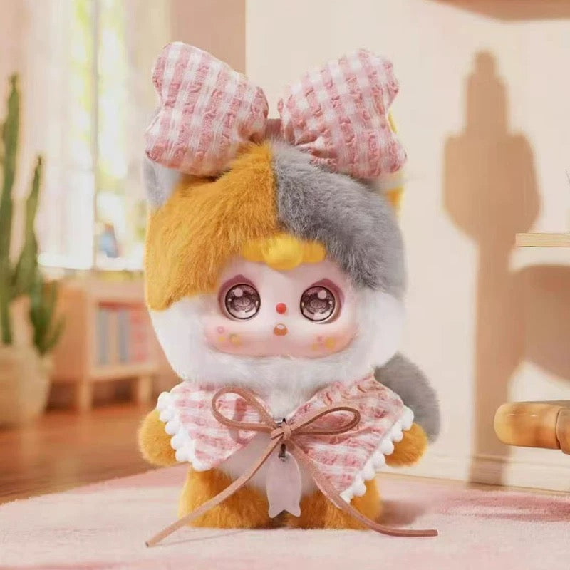 " 2 - a [buy 2 open 3] DooBao Cat Cafe Series Lucky MeowTales Plush