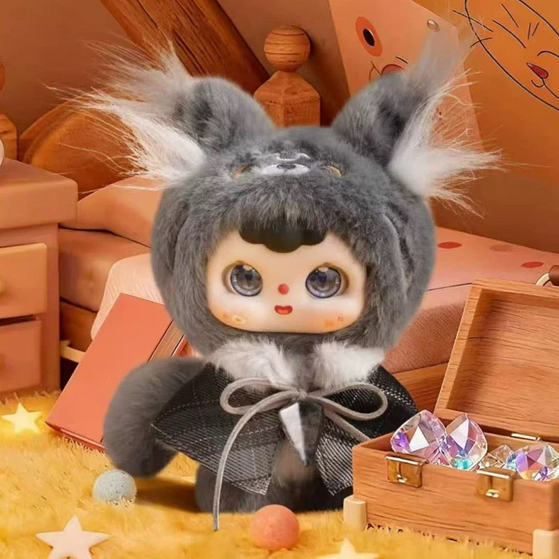 " 2 - a [buy 2 open 3] DooBao Cat Cafe Series Lucky MeowTales Plush