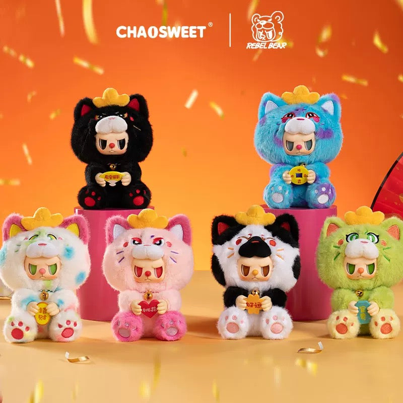 " 1 - a Rebel bear Attract Wealth and Good Fortune