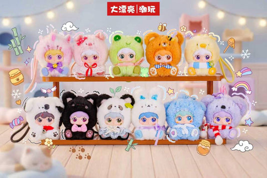 " 0 - a Kimipapa Animals sitting in a row