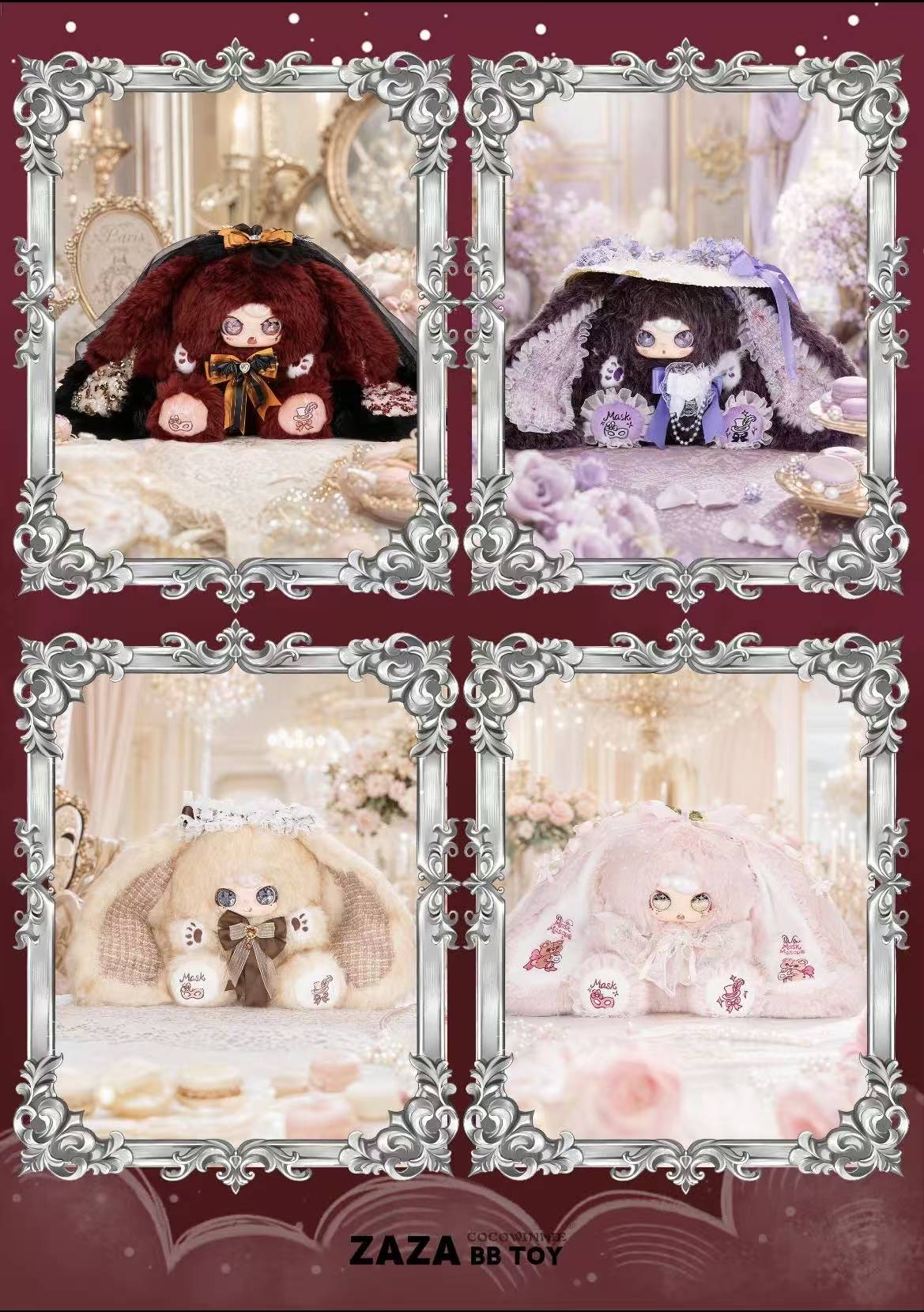 " 0 - ZAZA BB TOY - Masquerade Ball Doll
