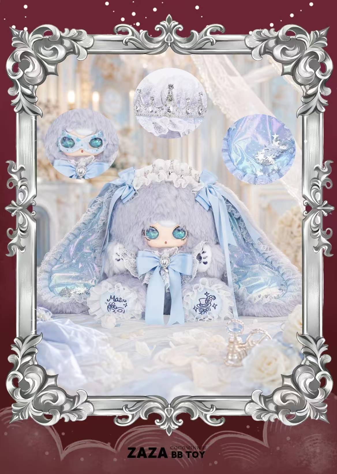 " 0 - ZAZA BB TOY - Masquerade Ball Doll
