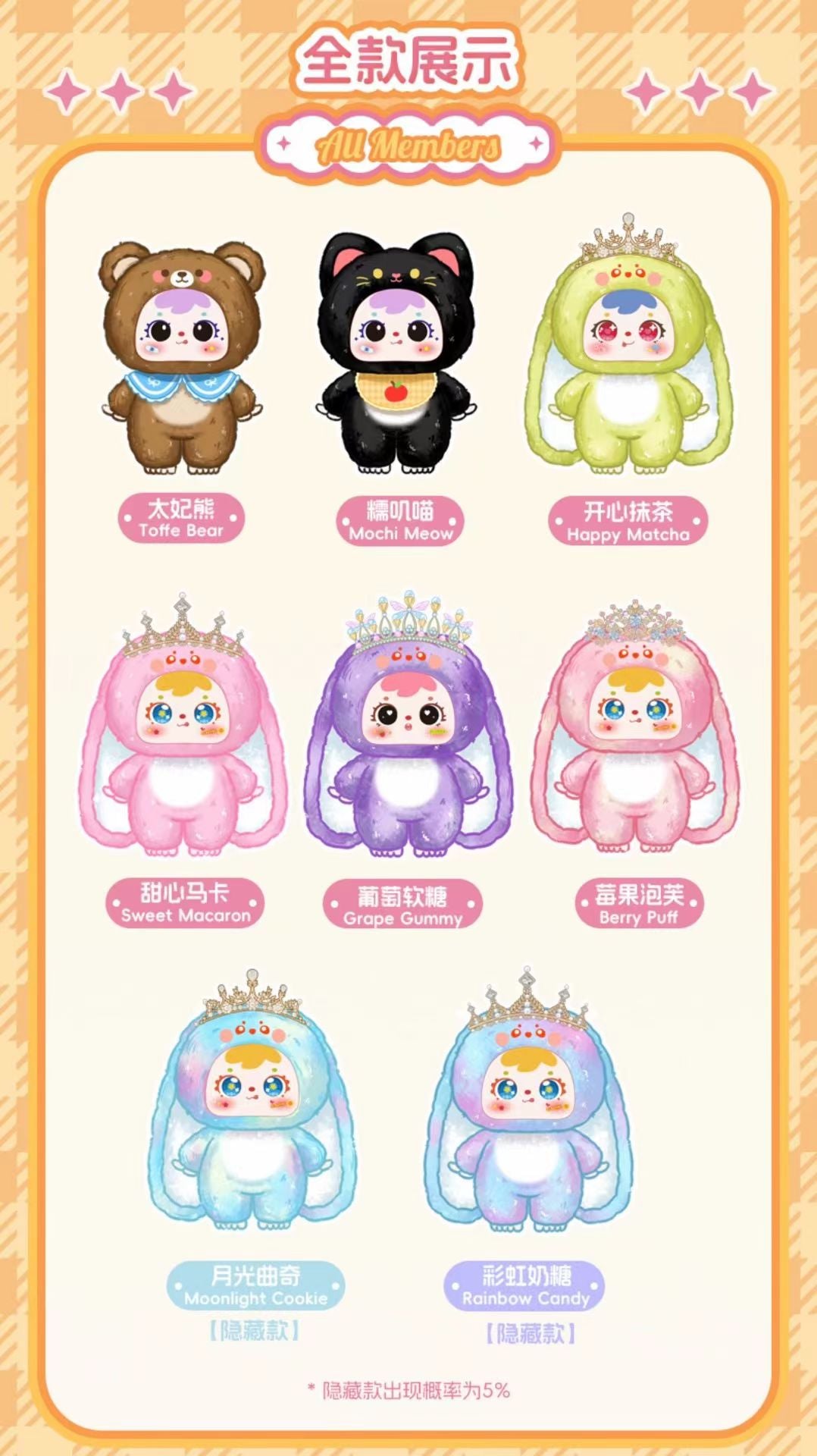 " 2 - Samuel Sweetness-full 400% Blind box